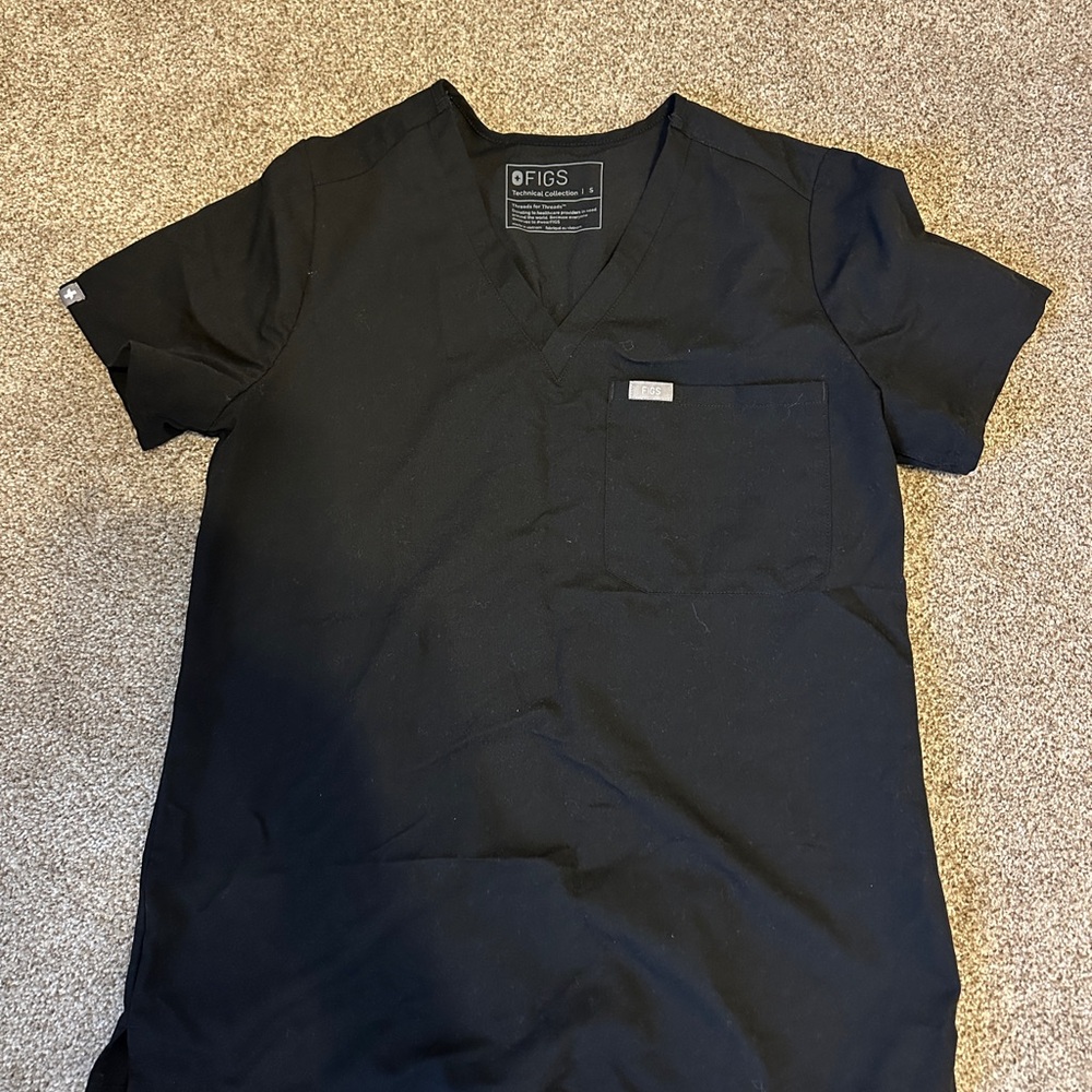 Figs women’s Catarina One-Pocket Scrub Top size small